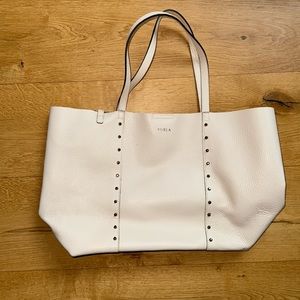 Furla Leather Tote Bag